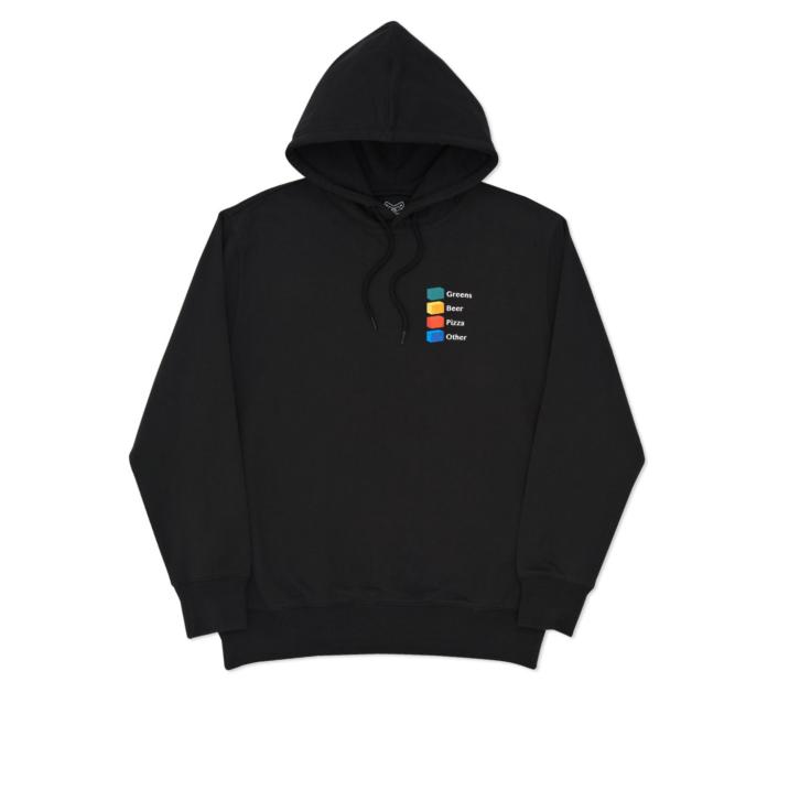 Thumbnail HI-CHART HOOD BLACK one color