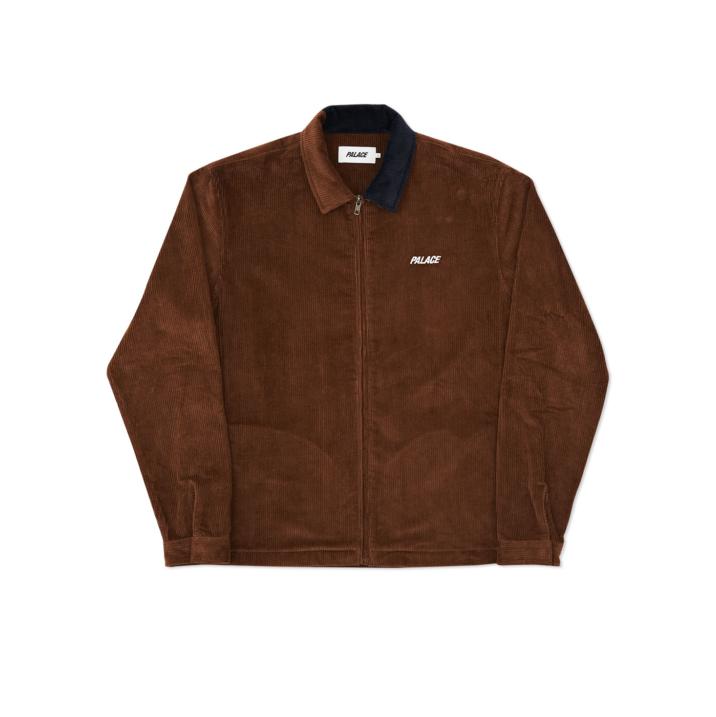 Thumbnail ZIP CORD JACKET BROWN / NAVY one color