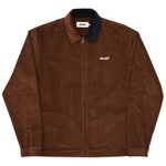 Thumbnail ZIP CORD JACKET BROWN / NAVY one color