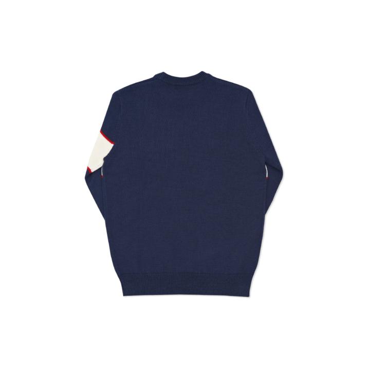 LOGO KNIT NAVY one color