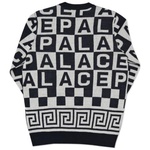 Thumbnail CHECK-IT KNIT BLACK / WHITE one color