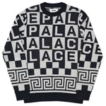 Thumbnail CHECK-IT KNIT BLACK / WHITE one color