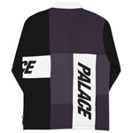 Thumbnail PATCHWORK RUGBY BLACK / CHARCOAL / GREY one color
