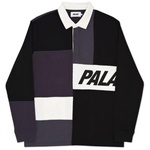 Thumbnail PATCHWORK RUGBY BLACK / CHARCOAL / GREY one color