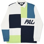 Thumbnail PATCHWORK RUGBY WHITE / NAVY / AGEAN one color