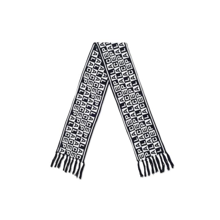 CHECK IT SCARF BLACK / WHITE one color