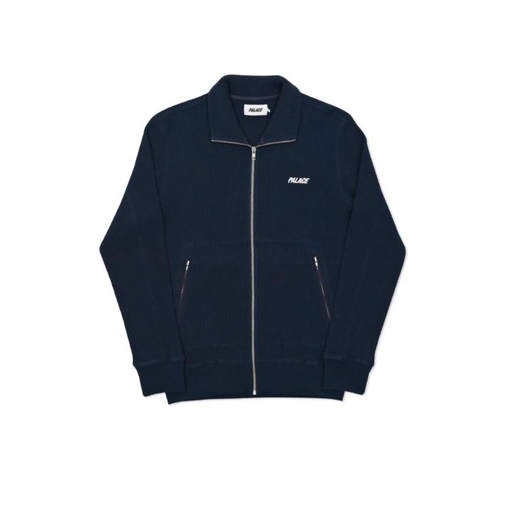 Thumbnail WAFFLED TRACK TOP NAVY one color