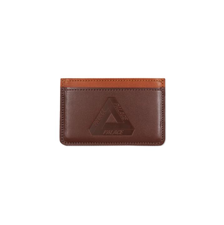 Thumbnail CARD HOLDER DARK BROWN / TAN one color