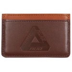 Thumbnail CARD HOLDER DARK BROWN / TAN one color
