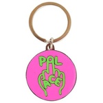 Thumbnail FINGER UP KEYRING NEON PINK / GREEN one color