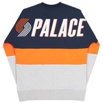 Thumbnail BLAZED DROP SHOULDER CREW NAVY / ORANGE / MARL one color
