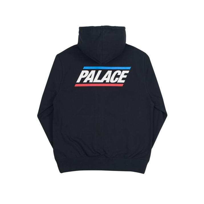 Thumbnail BASICALLY A ZIP HOOD BLACK one color