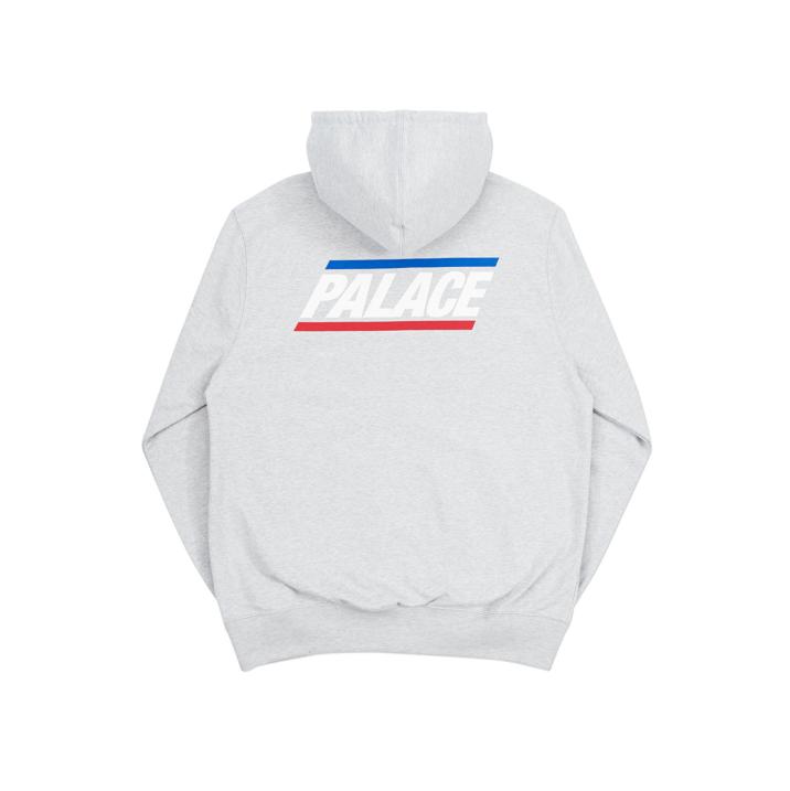 Thumbnail BASICALLY A ZIP HOOD GREY MARL one color