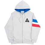 Thumbnail RAGU ZIP HOOD GREY MARL one color