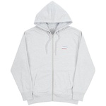 Thumbnail BASICALLY A ZIP HOOD GREY MARL one color
