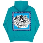 Thumbnail GETTING HIGHER HOOD SEA GREEN one color