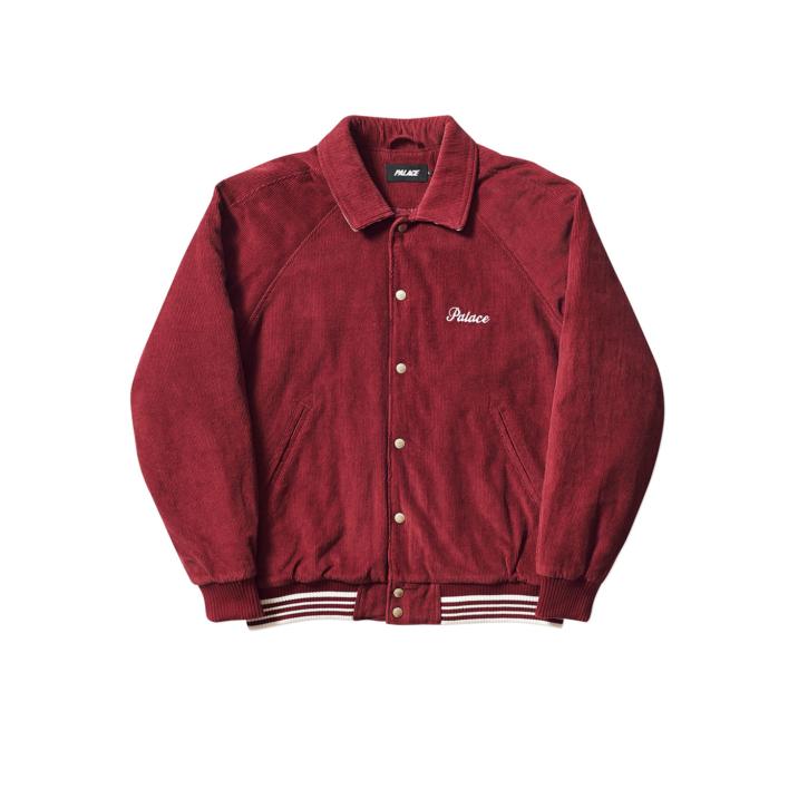 Thumbnail PALAZZO CORD BOMBER BURGUNDY one color