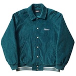 Thumbnail PALAZZO CORD BOMBER TEAL one color