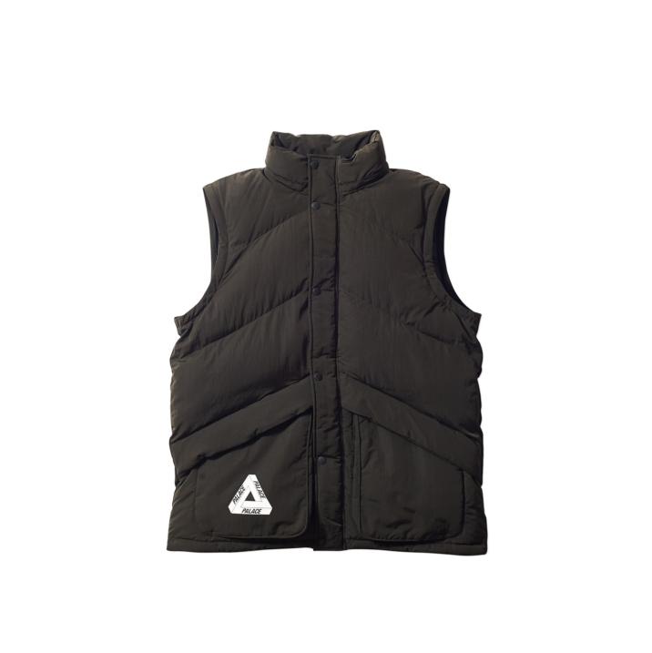 palace PINNACLE PUFFA BLACK M パレス ダウン