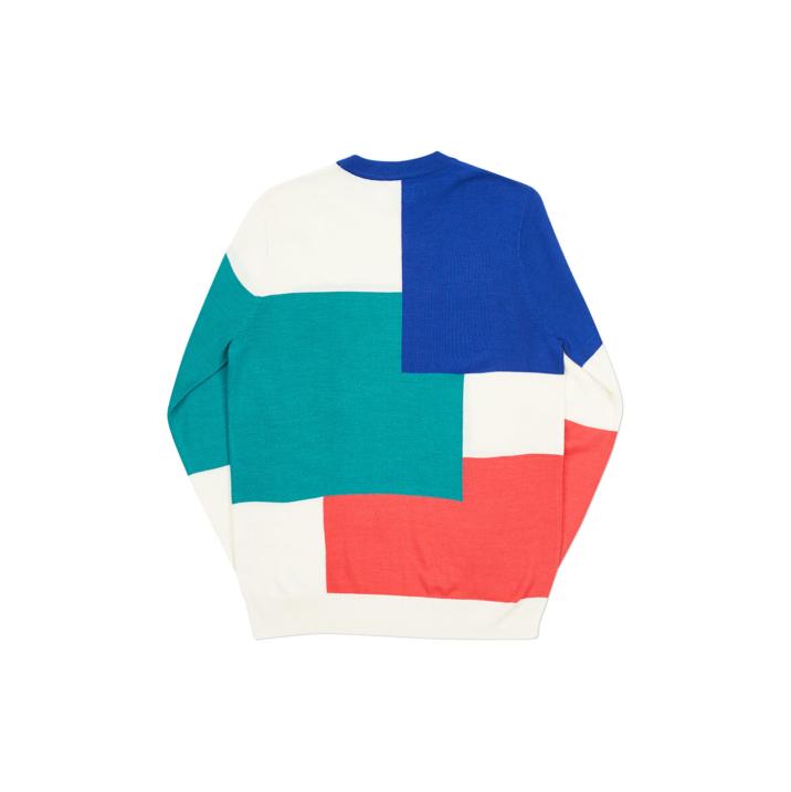 Thumbnail BLUKKO KNIT WHITE / BLUE / GREEN / CAYENNE one color