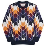 Thumbnail P-URKLE KNIT WHITE / NAVY / RED / ORANGE one color
