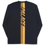 Thumbnail LINE STRIPE LONGSLEEVE BLACK one color