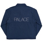 Thumbnail PINSTRIPE ZIP SHIRT NAVY one color