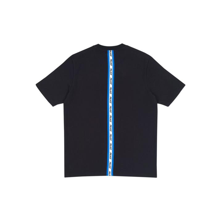 Thumbnail VERTICAL WEAVE T-SHIRT BLACK one color