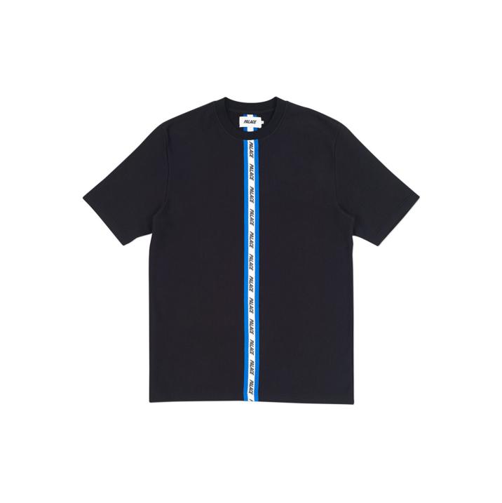 Thumbnail VERTICAL WEAVE T-SHIRT BLACK one color