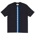 Thumbnail VERTICAL WEAVE T-SHIRT BLACK one color