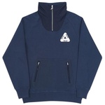 Thumbnail P CREPE ZIP FUNNEL NAVY one color