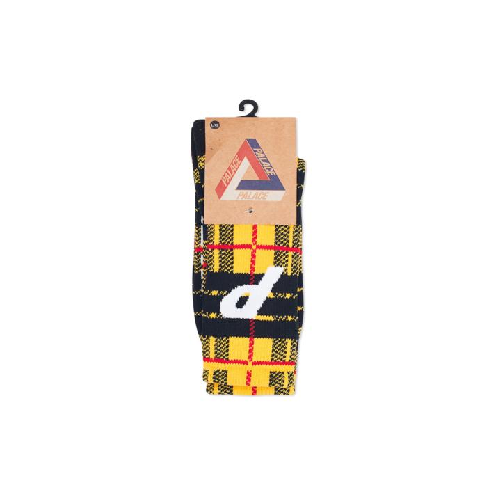 Thumbnail P SOCK TARTAN YELLOW one color