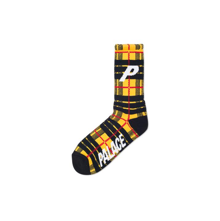 Thumbnail P SOCK TARTAN YELLOW one color
