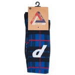 Thumbnail P SOCK TARTAN BLUE one color