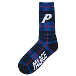Thumbnail P SOCK TARTAN BLUE one color