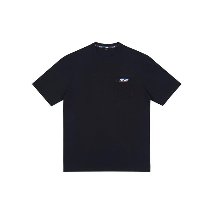 BASICALLY A POCKET T-SHIRT BLACK one color