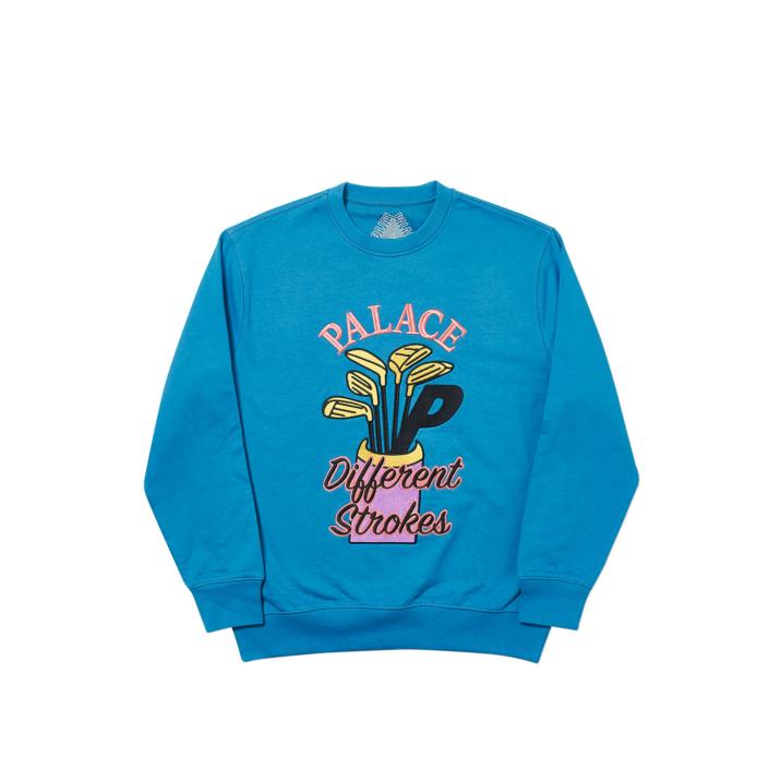 Thumbnail DIF STROKES CREW BLUE one color