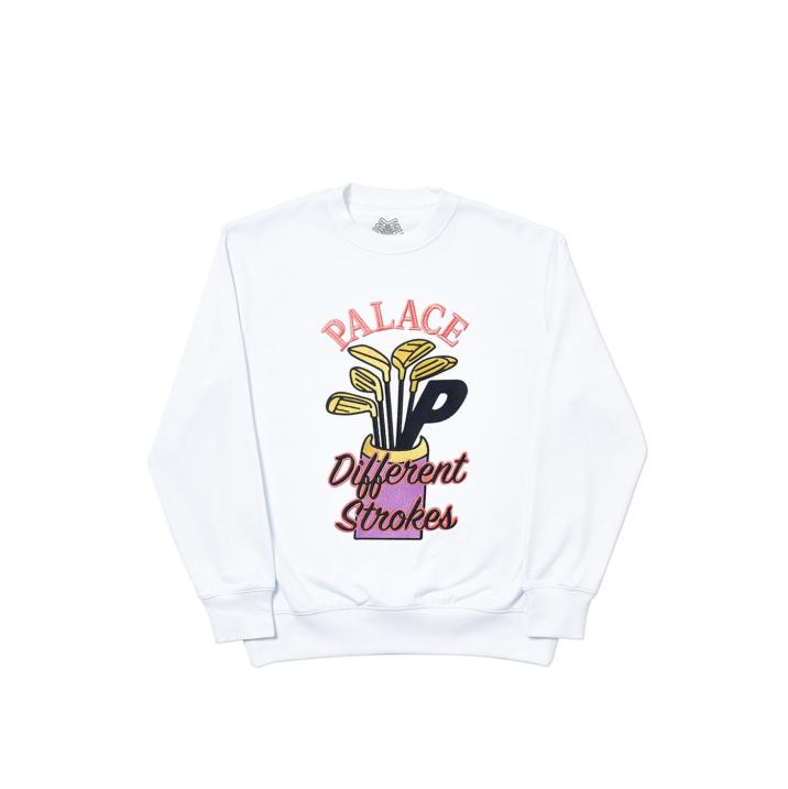 Thumbnail DIF STROKES CREW WHITE one color