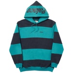 Thumbnail BRUSHER HOOD BLACK / TEAL one color