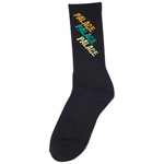 Thumbnail REPEAT FONT SOCK BLACK one color
