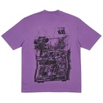 Thumbnail TRI-WOBBLE T-SHIRT PURPLE one color