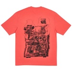 Thumbnail TRI-WOBBLE T-SHIRT LIGHT RED one color