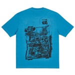 Thumbnail TRI-WOBBLE T-SHIRT BLUE one color