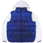 Thumbnail REACTO PUFF ZIP OFF JACKET BLUE one color