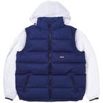Thumbnail REACTO PUFF ZIP OFF JACKET BLUE one color