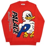 Thumbnail DUCK OUT KNIT RED one color