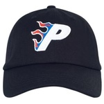 Thumbnail FLAMING P 6-PANEL BLACK one color