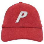 Thumbnail P WOOL 6-PANEL BURGUNDY one color