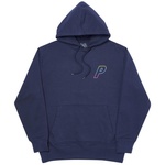 Thumbnail LINEAR TRIPLE FADE HOOD NAVY one color