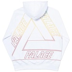 Thumbnail LINEAR TRIPLE FADE HOOD WHITE one color